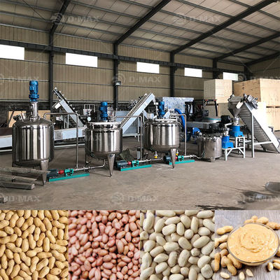 Μηχανή παραγωγής φυστικοβούτυρου για εργοστάσιο καρυκευμάτων / εργοστάσιο παραγωγής φυστικοπαστών