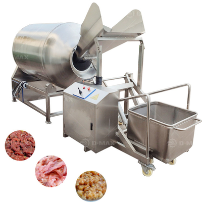 1.5kw Vakuum Meat Tumbler Machine για μαρίνιση κοτόπουλου ψαριών χοιρινού πάπιας προβάτου και βοδινού
