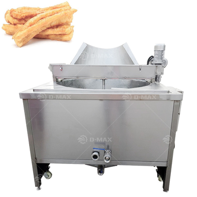 Τροφείο 50kg/ώρα χωρητικότητα συνεχείς νουγκέτ κοτόπουλου βαθύ τηγανίτη με απόδοση