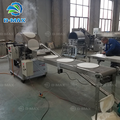 4500*660*890mm Επαγγελματική μηχανή υψηλής ταχύτητας για την κατασκευή περιτυλίγματος κυλίνδρων Durian Crepe