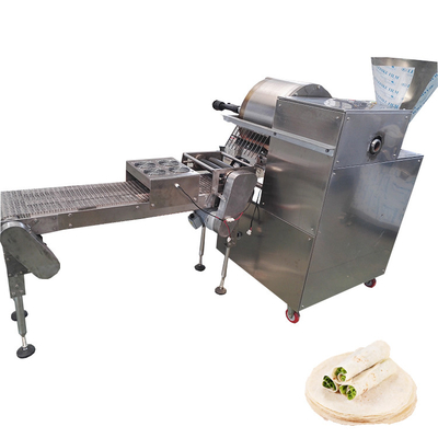Μηχανήματα βιομηχανίας τροφίμων Πάνκεϊ Chapati Spring Roll Wrapper Egg Roll Skin Maker Machine