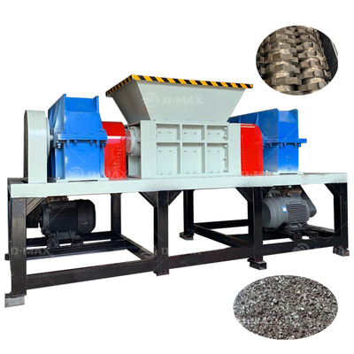 Αλουμινίου κονσέρβες θρυμματισμού Scrap Metal Twin Shaft Shredder με πολυλειτουργικά χαρακτηριστικά