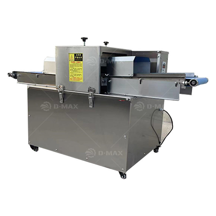 Μηχανή επεξεργασίας κρέατος 1600*660*960mm Ρυθμίσιμη τεμαχιστή για άστεγο βόειο και χοιρινό κρέας