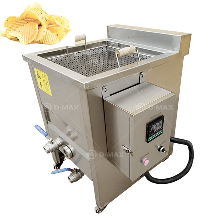 Τροφείο 50kg/ώρα χωρητικότητα συνεχείς νουγκέτ κοτόπουλου βαθύ τηγανίτη με απόδοση