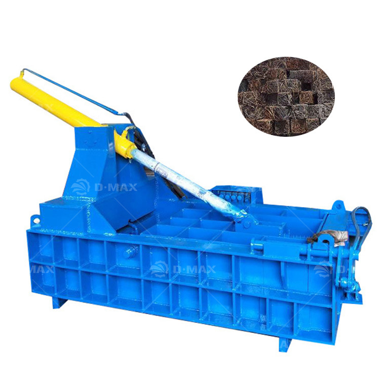 190*190mm Bale Size Ηλεκτρικός κινητήρας Μεταλλικός βαλέρ για ανακύκλωση σκουπιδιών